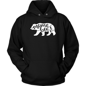 Mama Bear Shirts T-shirt Unisex Hoodie Black S