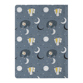 Sleeping Space Sloth Journal | Soft Cover