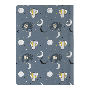 Sleeping Space Sloth Journal | Soft Cover