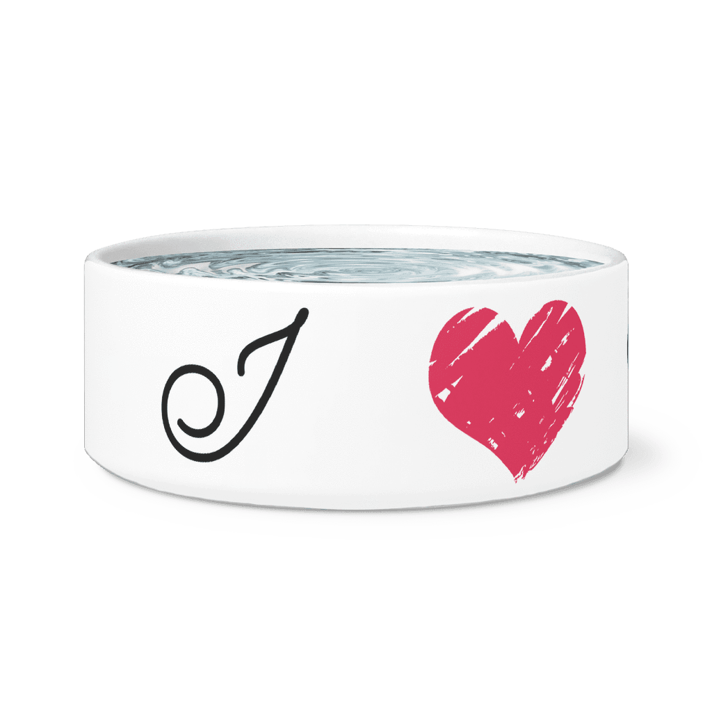 Love my Aussie Dog Bowl Dog Bowls 