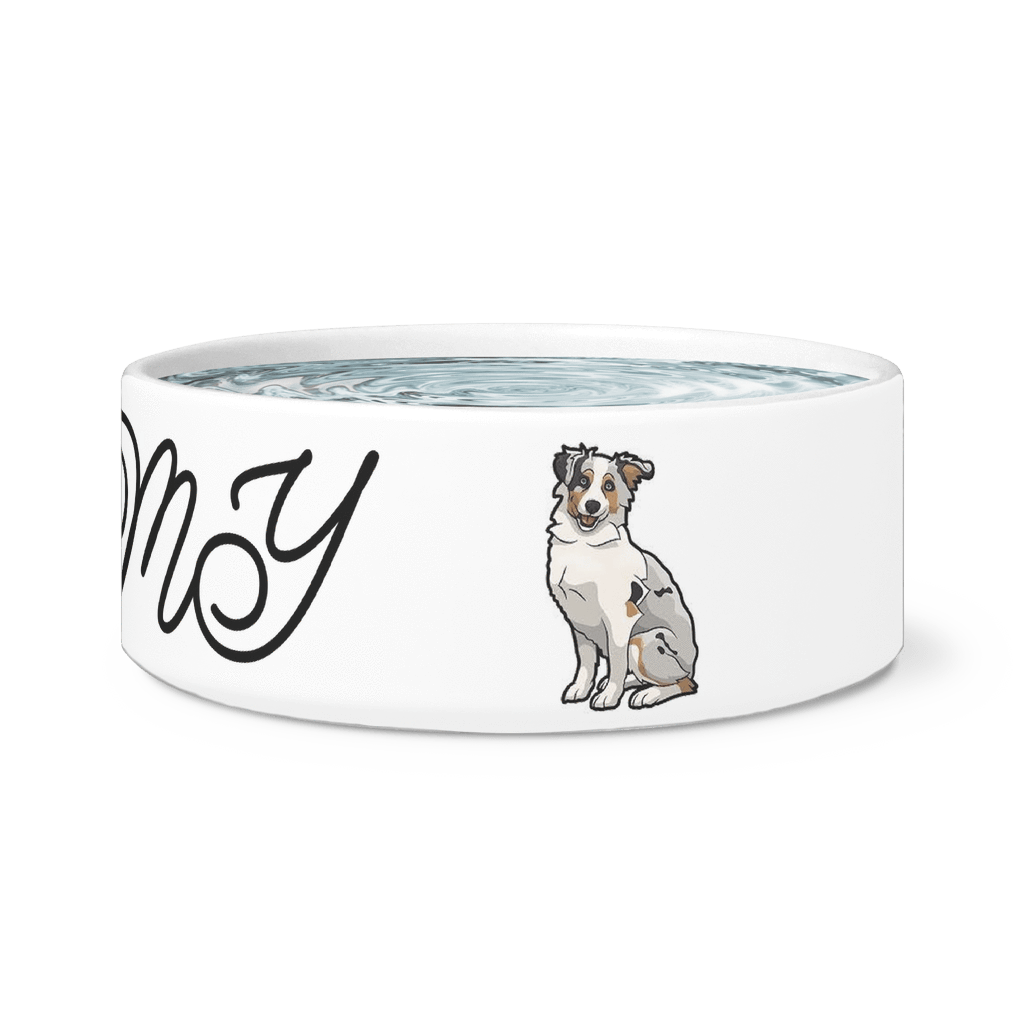 Love my Aussie Dog Bowl Dog Bowls 