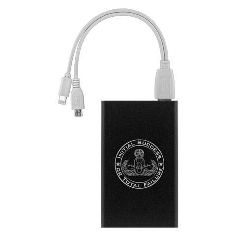Image of Initial Success or Total Failure EOD Power Bank Power Banks Black 