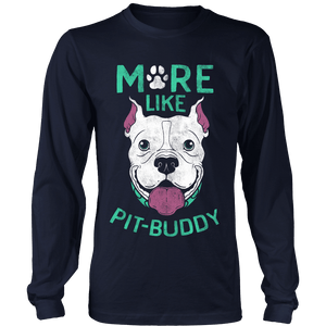 Pit Buddy Shirts and Hoodies T-shirt Long Sleeve Shirt Navy S