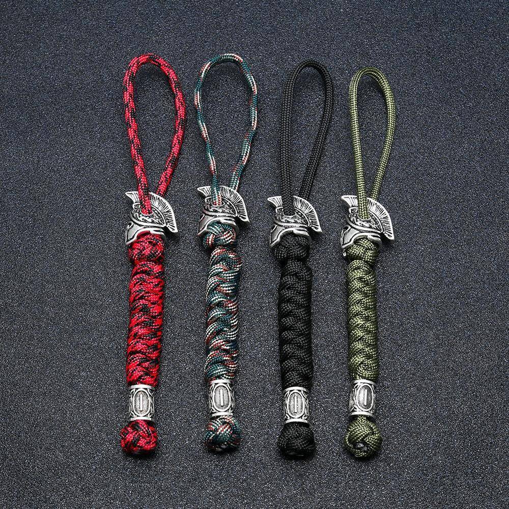 Spartan Custom Paracord Lanyard, Are You a Warrior? Key Chains 