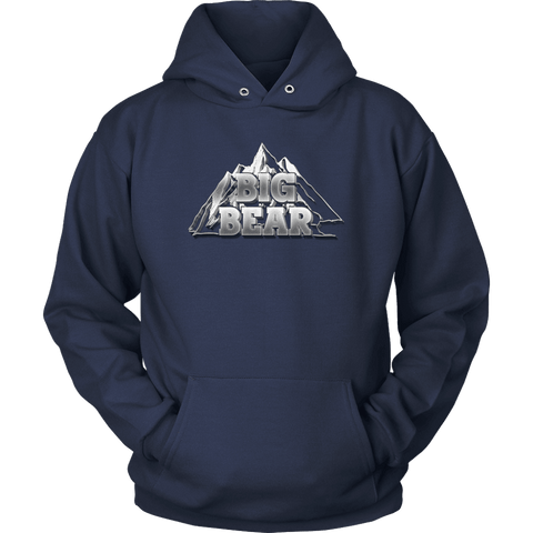 Image of Big Bear V.2, Hoodies Long Sleeve T-shirt Unisex Hoodie Navy S