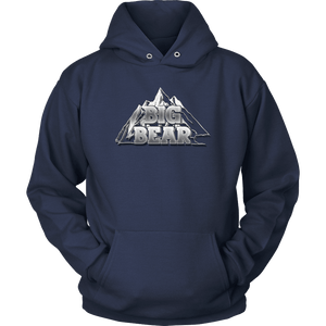 Big Bear V.2, Hoodies Long Sleeve T-shirt Unisex Hoodie Navy S