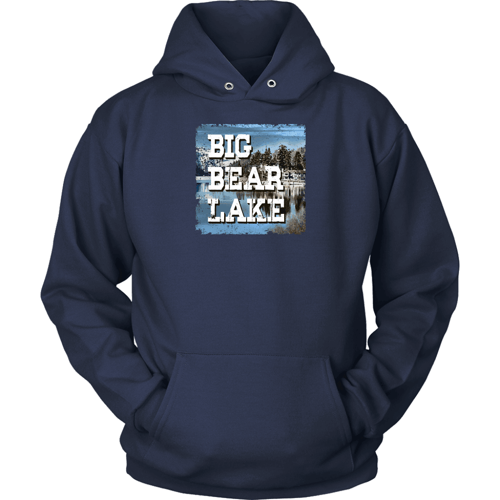 Big Bear Lake V.1 Hoodies and Long Sleeve T-shirt Unisex Hoodie Navy S