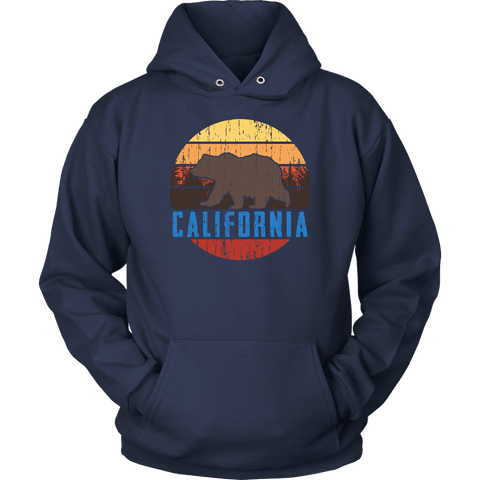Image of Big Bear Lake California V.1 Hoodies and Long Sleeve T-shirt Unisex Hoodie Navy S