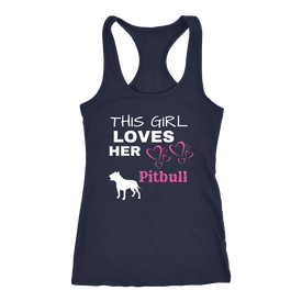 This Girl Loves Her Pitbull