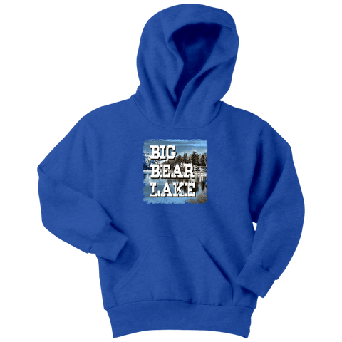 Image of Big Bear Lake V.1 Hoodies and Long Sleeve T-shirt Youth Hoodie Royal Blue XS