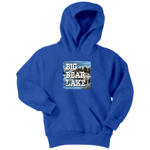 Big Bear Lake V.1 Hoodies and Long Sleeve T-shirt Youth Hoodie Royal Blue XS