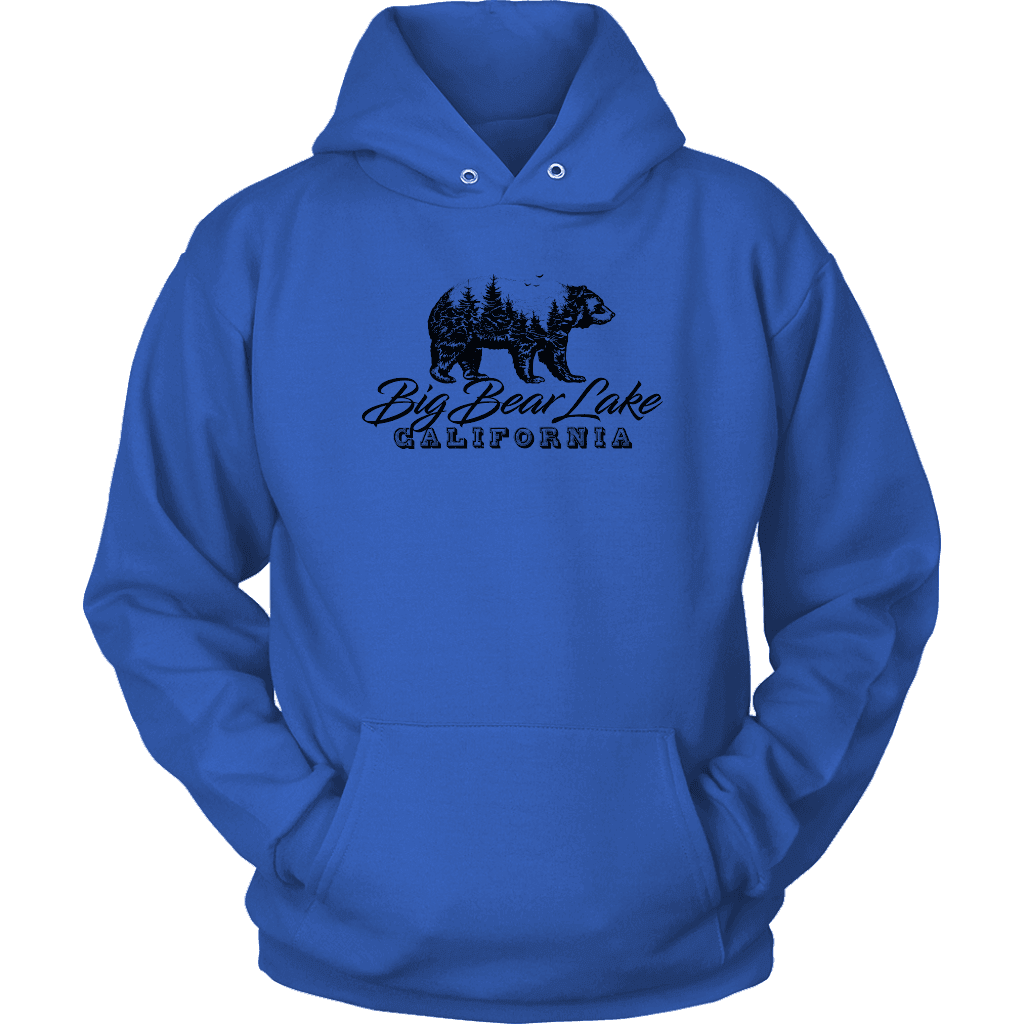 Big Bear Lake California V.2, Hoodies and Long Sleeve T-shirt Unisex Hoodie Royal Blue S