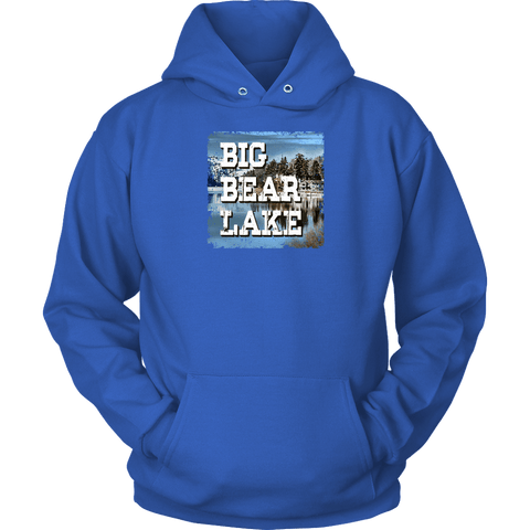 Image of Big Bear Lake V.1 Hoodies and Long Sleeve T-shirt Unisex Hoodie Royal Blue S