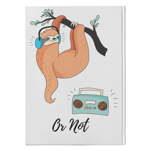 Dope Beats Sloth | Hardcover Journal