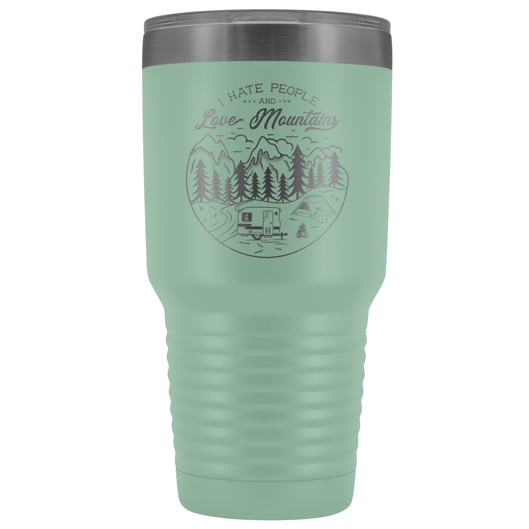 Love the Mountains | 30oz Tumbler Tumblers Teal 