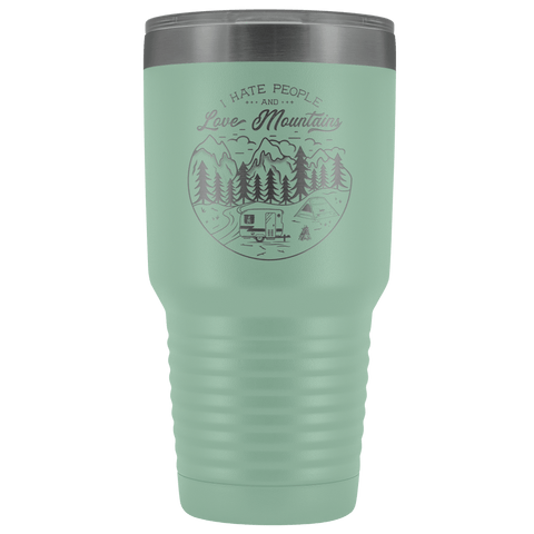 Image of Love the Mountains | 30oz Tumbler Tumblers Teal 