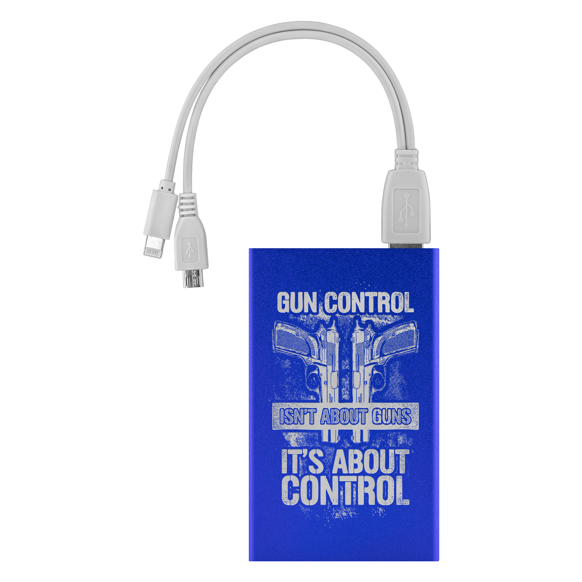 Gun Control Power Bank V1 Power Banks Royal Blue 