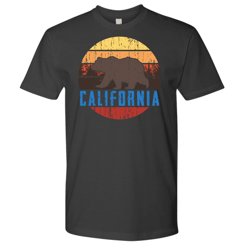 Image of Big Bear Lake California Shirt V.1 T-shirt Next Level Mens Shirt Heavy Metal S