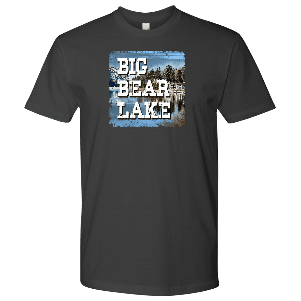 Big Bear Lake V.1, Men's Shirts T-shirt Next Level Mens Shirt Heavy Metal S