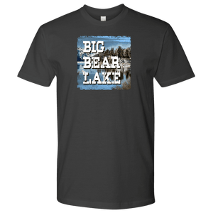 Big Bear Lake V.1, Men's Shirts T-shirt Next Level Mens Shirt Heavy Metal S