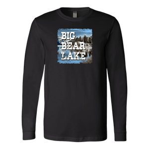 Big Bear Lake V.1 Hoodies and Long Sleeve T-shirt Canvas Long Sleeve Shirt Black S