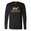 Big Bear Lake California V.2, Gold, Hoodies Long Sleeve T-shirt Canvas Long Sleeve Shirt Black S