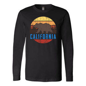 Big Bear Lake California V.1 Hoodies and Long Sleeve T-shirt Canvas Long Sleeve Shirt Black S