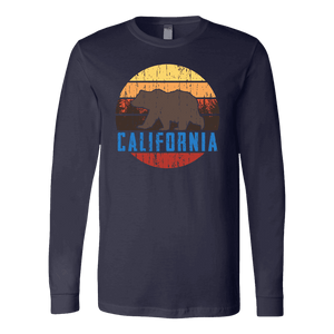 Big Bear Lake California V.1 Hoodies and Long Sleeve T-shirt Canvas Long Sleeve Shirt Navy S