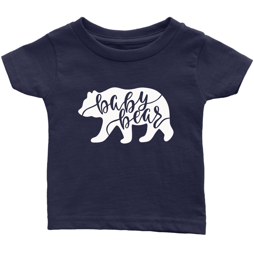 Baby Bear Shirts and Onesies T-shirt Infant T-Shirt Navy Blue 6M