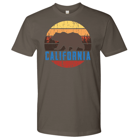 Image of Big Bear Lake California Shirt V.1 T-shirt Next Level Mens Shirt Warm Grey S