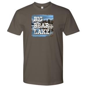 Big Bear Lake V.1, Men's Shirts T-shirt Next Level Mens Shirt Warm Grey S