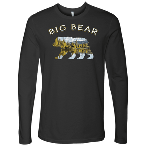 Big Bear V.1 Men's Shirts T-shirt Next Level Mens Long Sleeve Heavy Metal S