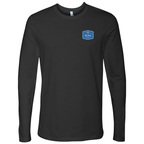 Image of Fear Is A Liar T-shirt Next Level Mens Long Sleeve Heavy Metal S