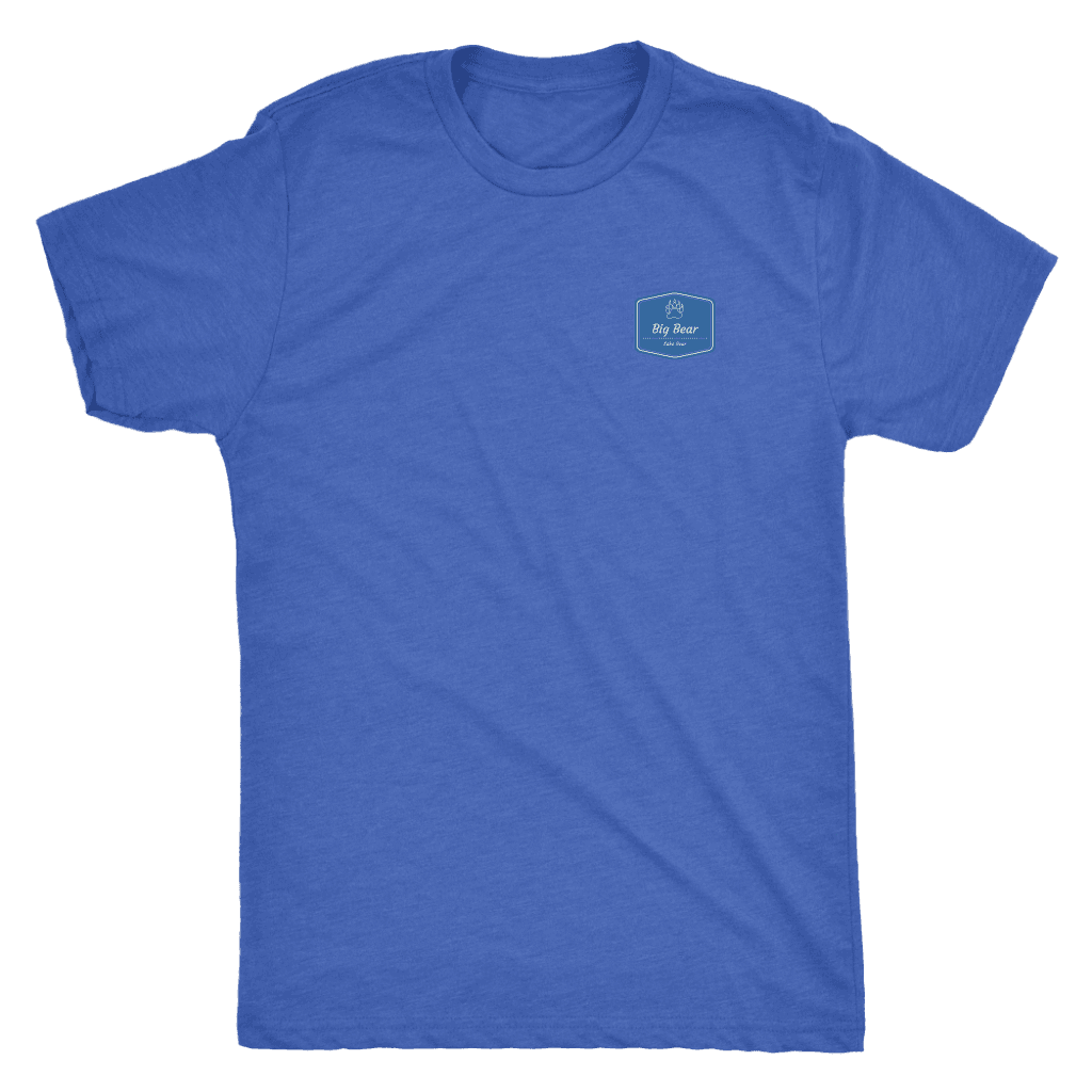 Fear Is A Liar T-shirt Next Level Mens Triblend Vintage Royal S