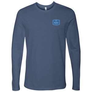 Fear Is A Liar T-shirt Next Level Mens Long Sleeve Indigo S