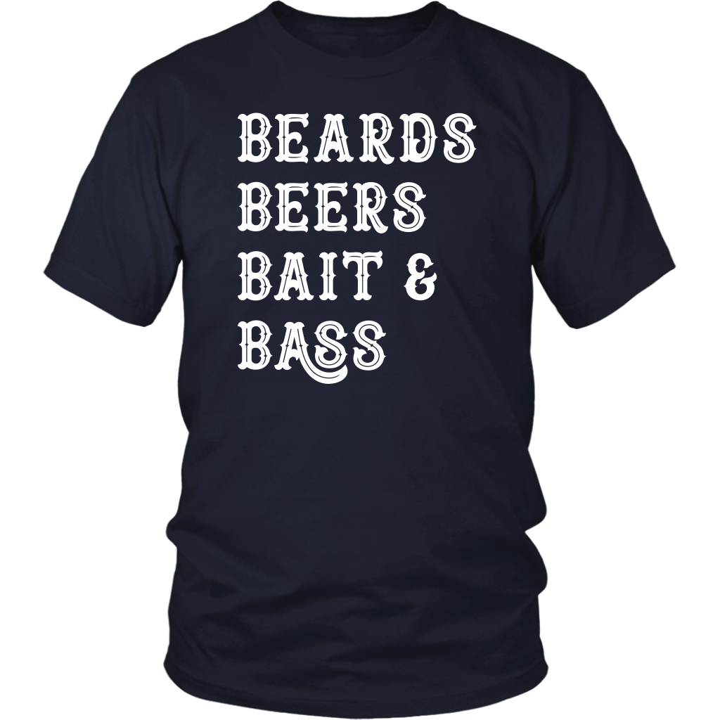 Beards Beers Bait and Bass - Another Great Fishing Day - Shirts and hoodies