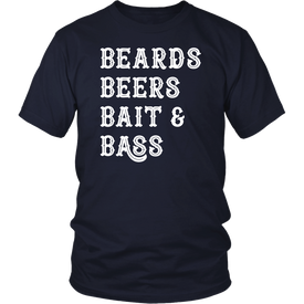 Beards Beers Bait and Bass - Another Great Fishing Day - Shirts and hoodies