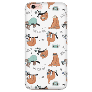White Sloth Collage Phone Case Phone Cases iPhone 6/6s 