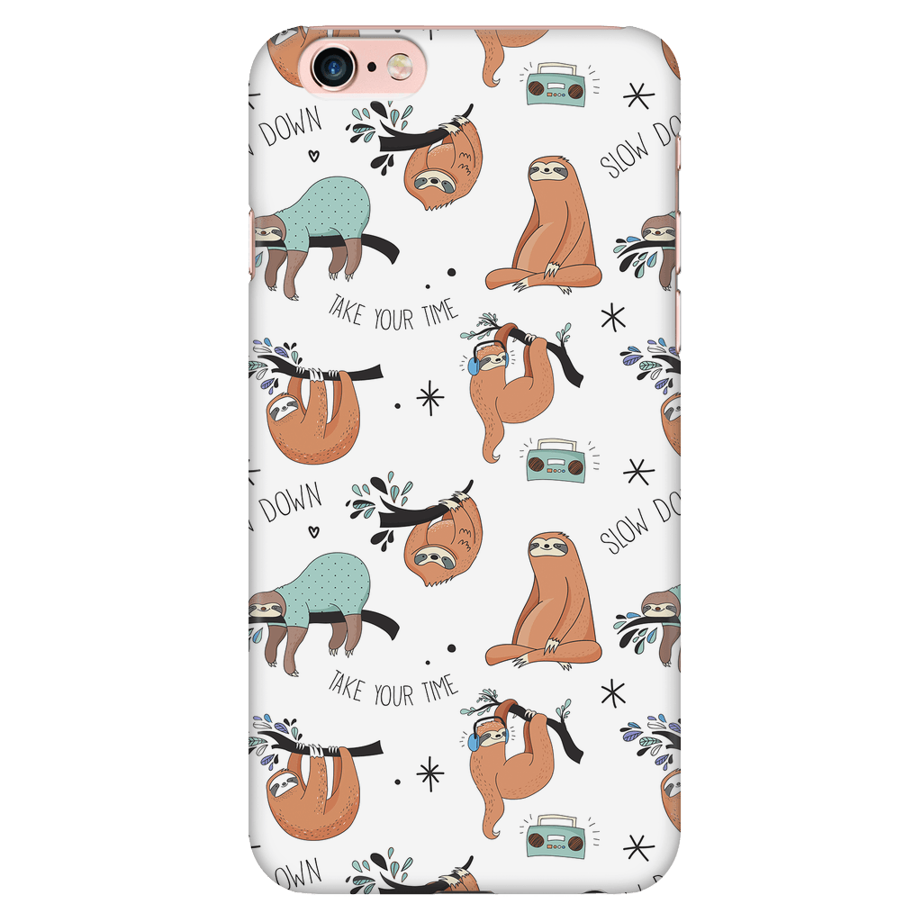 White Sloth Collage Phone Case Phone Cases iPhone 6 Plus/6s Plus 