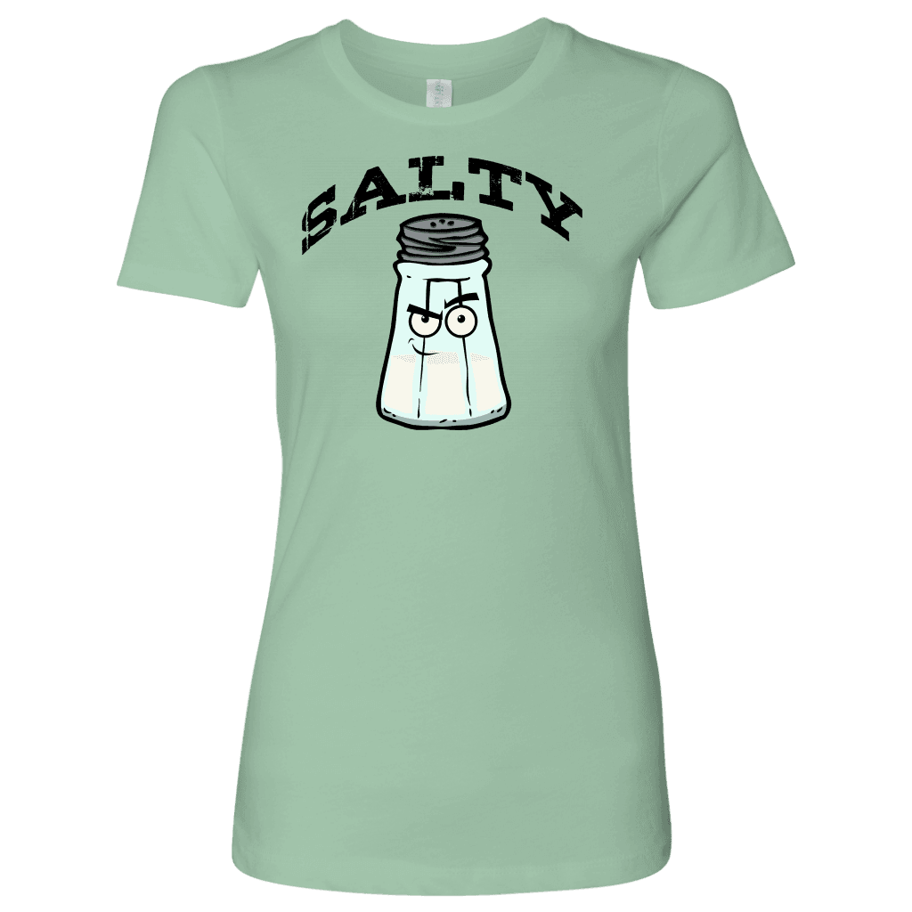 Salty V.1 Womens T-shirt Next Level Womens Shirt Mint S