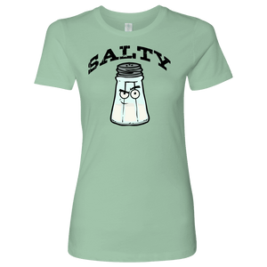 Salty V.1 Womens T-shirt Next Level Womens Shirt Mint S