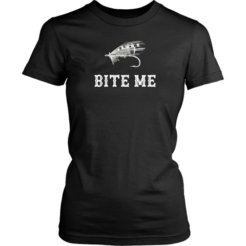 Image of Bite Me, Flyfishing shirt