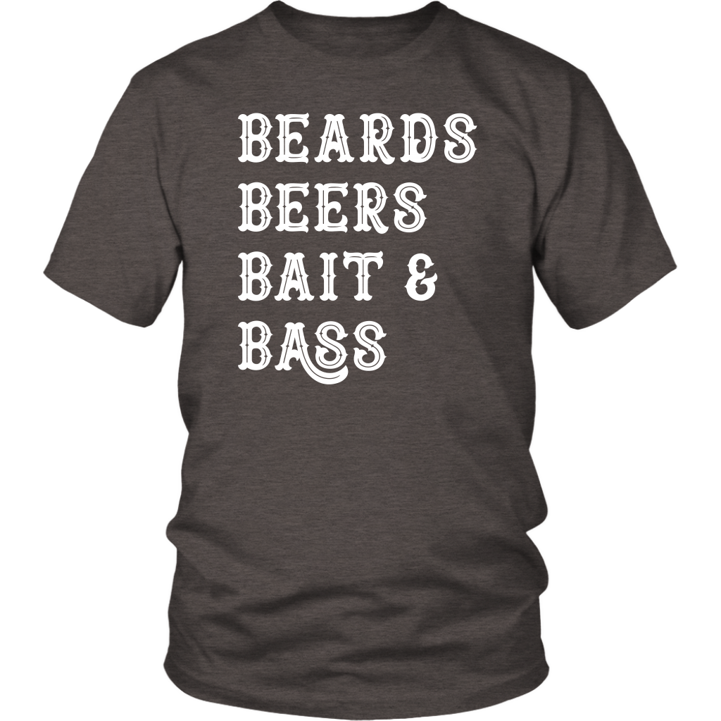 Beards Beers Bait and Bass - Another Great Fishing Day - Shirts and hoodies
