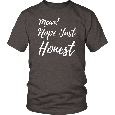 Image of Mean? Nope Just Honest