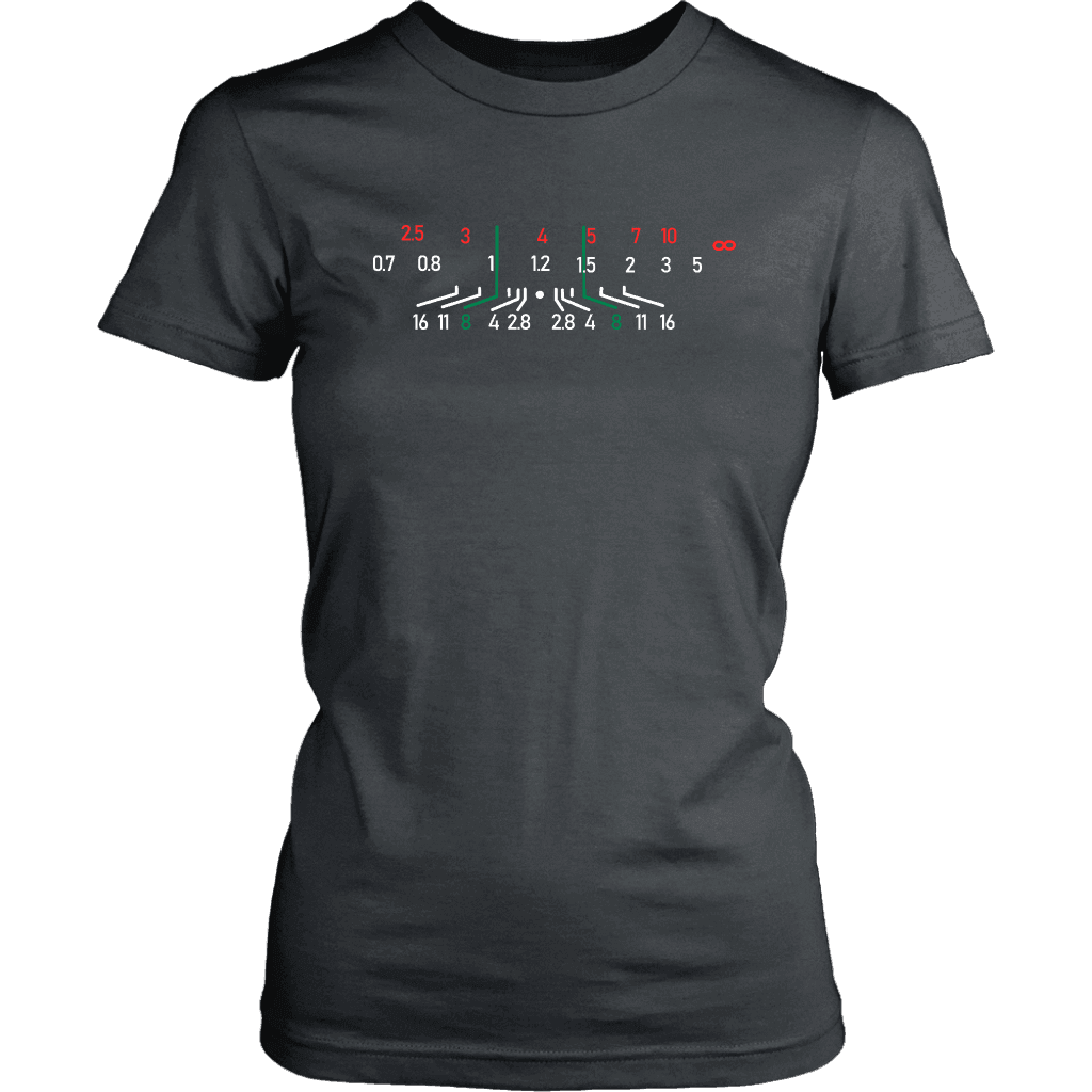 Focal Length, District Shirts and Hoodies T-shirt District Womens Shirt Charcoal XS