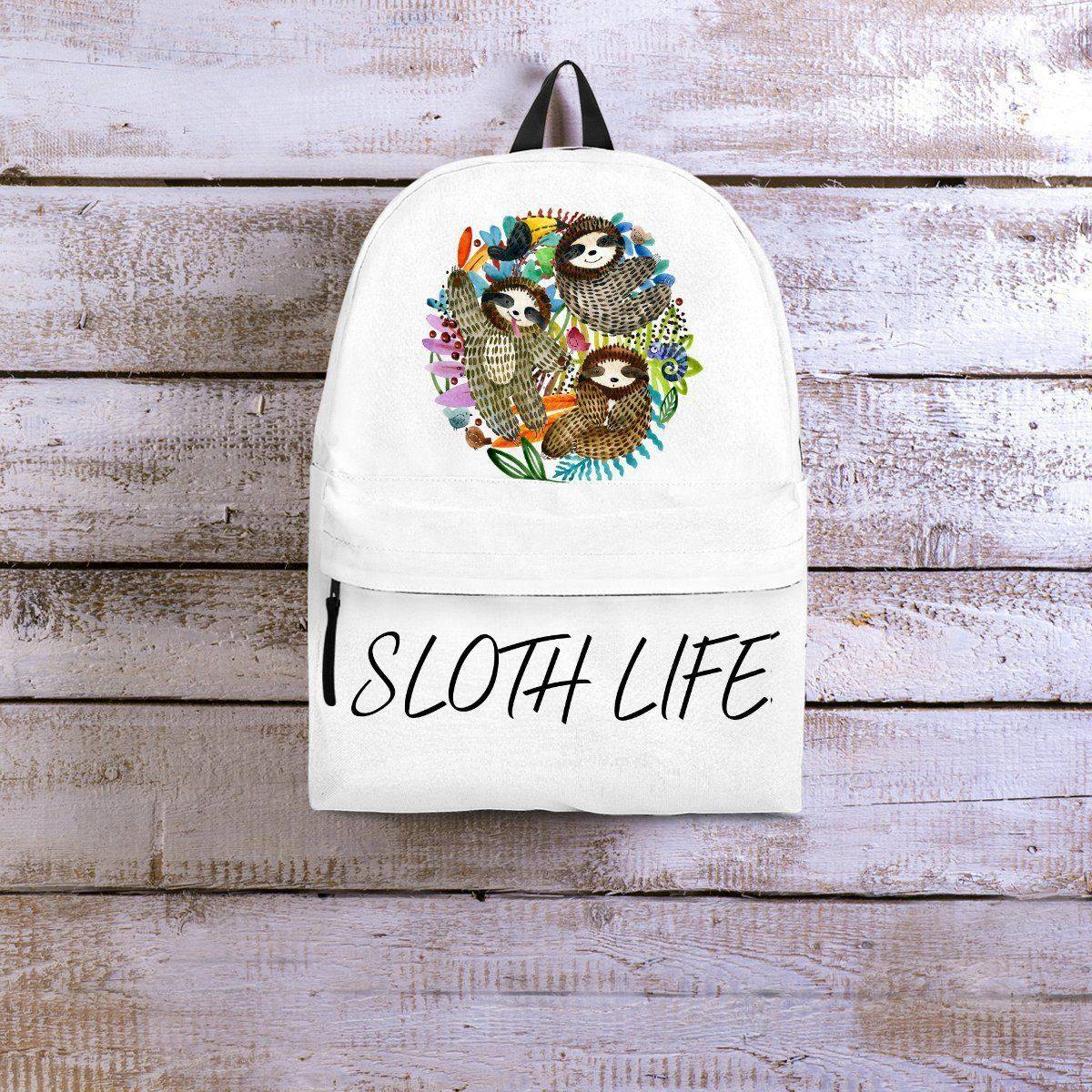 Sloth Backpacks Custom Art 