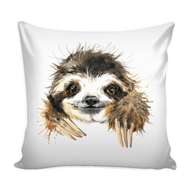 Cute Sloth Pillow Cover Pillows Cute Sloth Pillow 