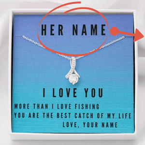 Personalized More Than Fishing Jewelry 