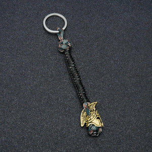 Spartan Lanyard Version 2, Are You a Warrior? Key Chains Multi Brass 