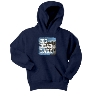 Big Bear Lake V.1 Hoodies and Long Sleeve T-shirt Youth Hoodie Navy XS